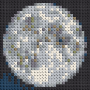 Brick mosaic kit Mond - brixio® 