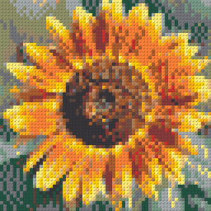 Brick mosaic kit Sonnenblume - brixio® 